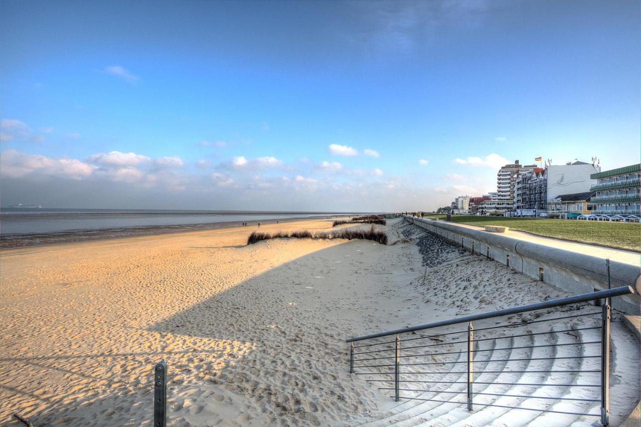 Duhnentraum Bestlage Am Sandstrand, Balkon,Meerblick, Parkplatz, Aufzug, Wlan, Bettwaesche,Handtuecher,Netflix Uvm Куксгафен Екстер'єр фото