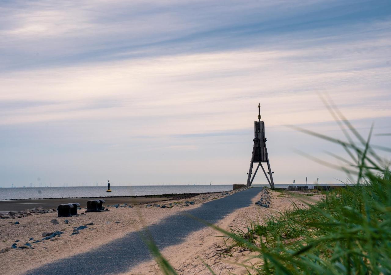 Duhnentraum Bestlage Am Sandstrand, Balkon,Meerblick, Parkplatz, Aufzug, Wlan, Bettwaesche,Handtuecher,Netflix Uvm Куксгафен Екстер'єр фото